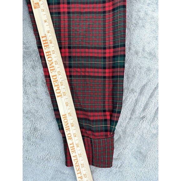 Daniel Cremieux Men's Size 3XT Classics Red Plaid Button Down Long Sleeve Shirt - Picture 6 of 7